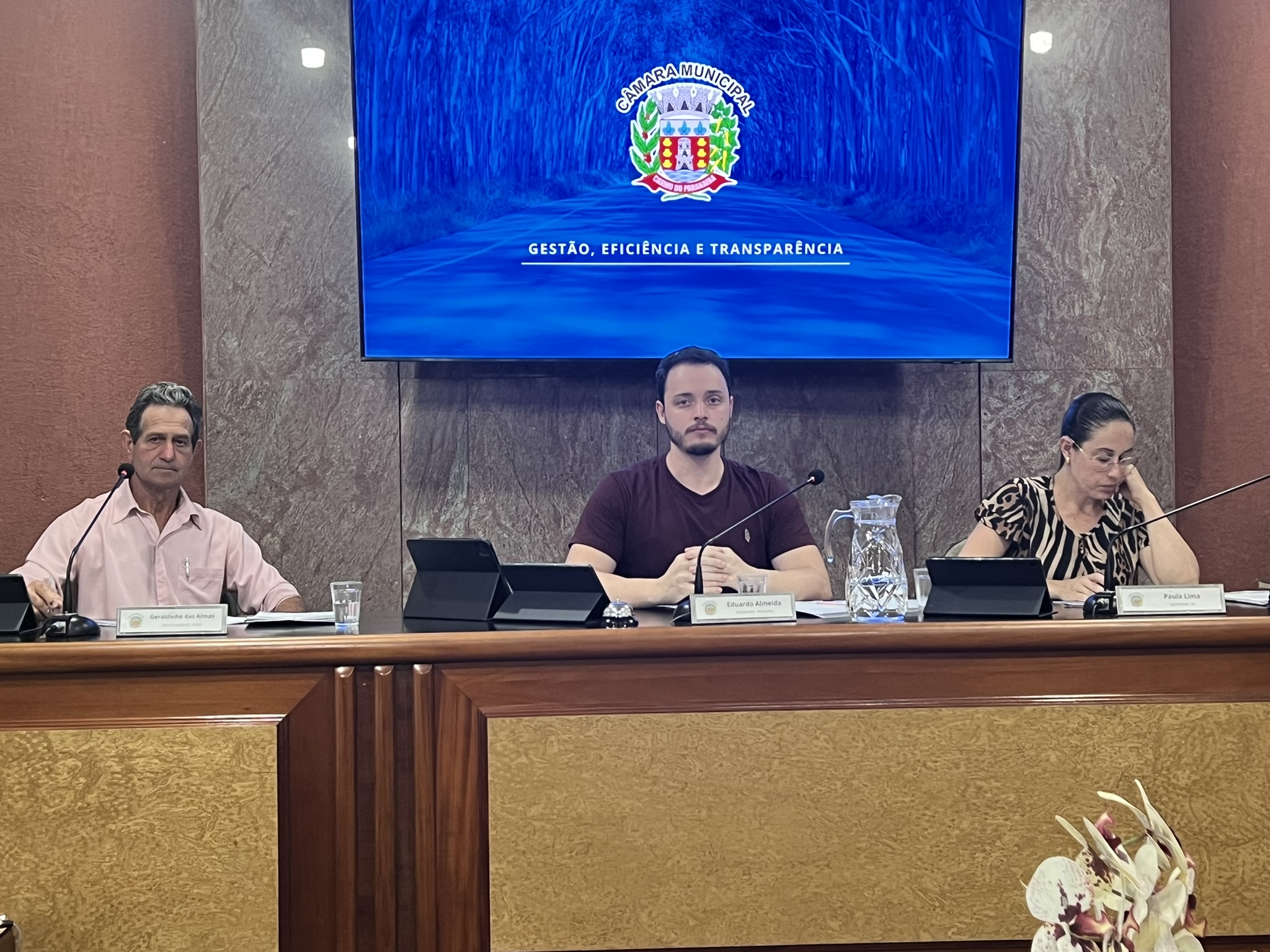 Câmara realiza 5ª Reunião Ordinária com apresentação de projetos e aprovação de indicações