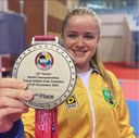Aprovada Moção de Aplausos à atleta carmense, Vice Campeã Mundial de Karatê Aprovada Moção de Aplausos à atleta carmense, Vice Campeã Mundial de Karatê