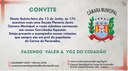 Nona Reunião Ordinária da Câmara Municipal acontecerá nesta quinta, 13 de Junho Nona Reunião Ordinária da Câmara Municipal acontecerá nesta quinta, 13 de Junho