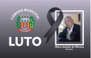Nota de Pesar pelo falecimento de Olavo Antônio de Oliveira (Lavico) Nota de Pesar pelo falecimento de Olavo Antônio de Oliveira (Lavico)