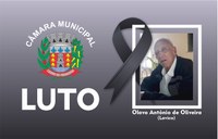Nota de Pesar pelo falecimento de Olavo Antônio de Oliveira (Lavico)