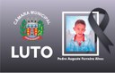 Nota de Pesar pelo falecimento de Pedro Augusto Ferreira Alves Nota de Pesar pelo falecimento de Pedro Augusto Ferreira Alves